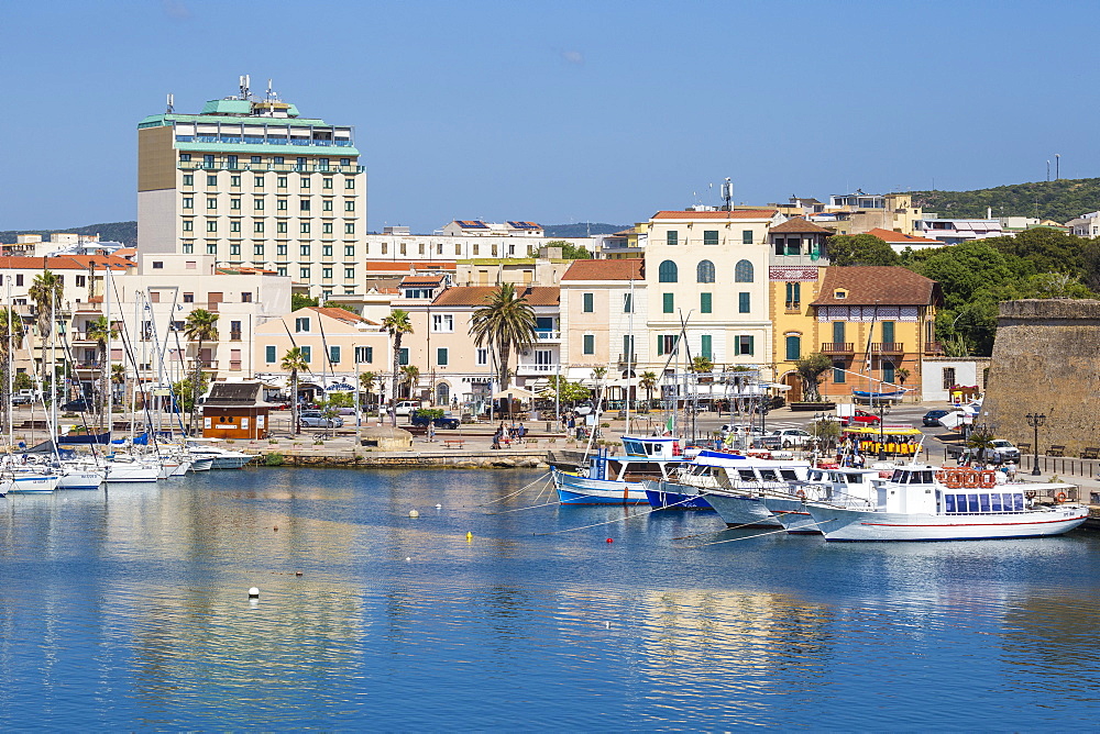 Marina, Alghero, Sardinia, Italy, Mediterranean, Europe