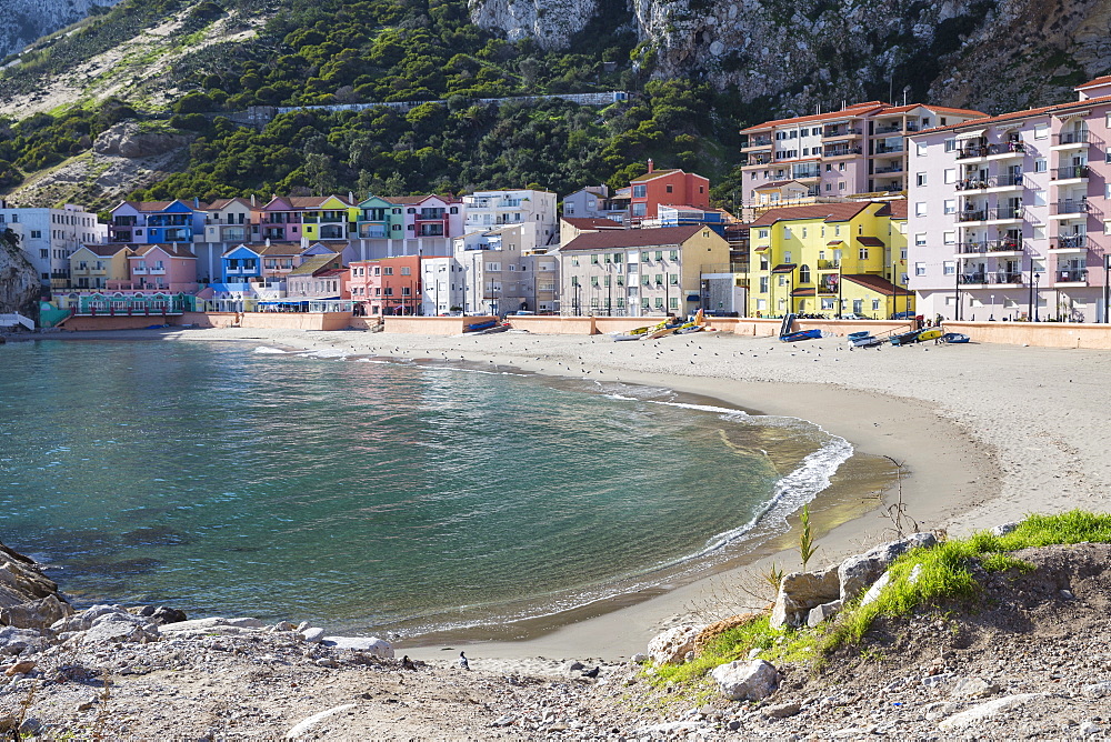 Catalan Bay, Gibraltar, Mediterranean, Europe