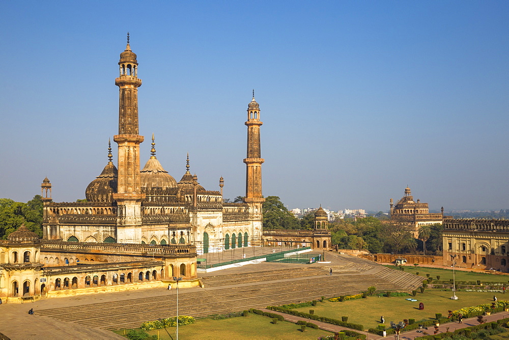 Asifi Mosque at Bara Imambara complex, Lucknow, Uttar Pradesh, India, Asia