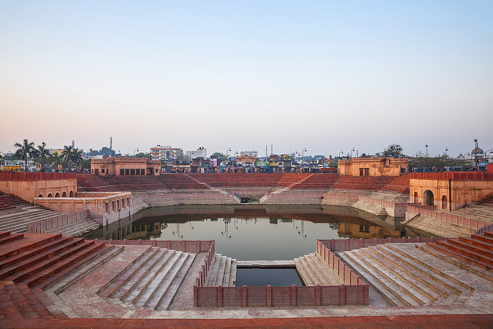 Hussainabad Pond, Lucknow, Uttar Pradesh, India, Asia