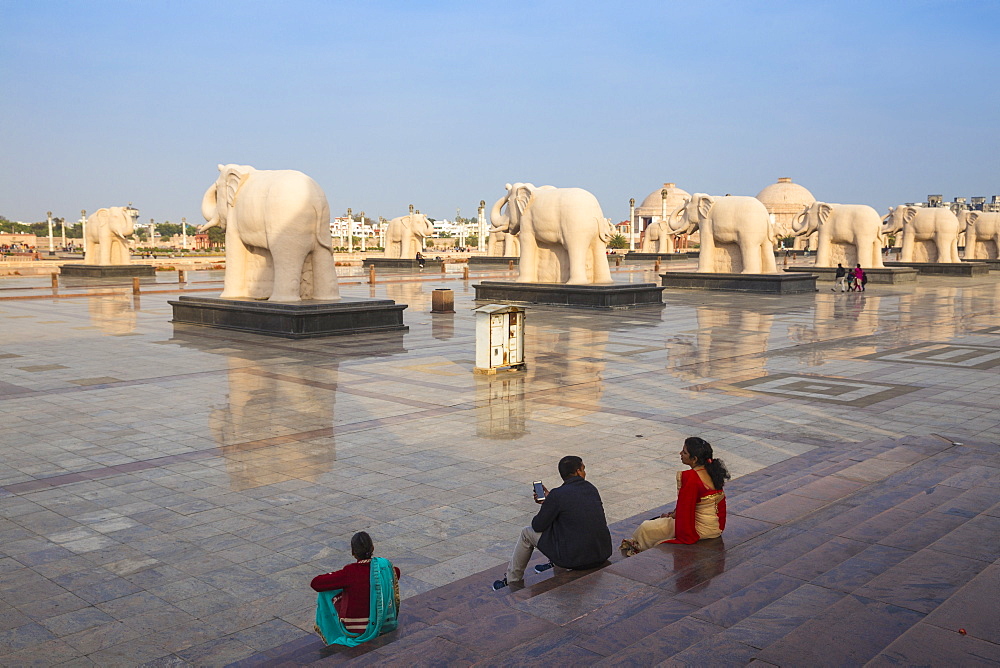 Dr. Ambedkar Park, Lucknow, Uttar Pradesh, India, Asia