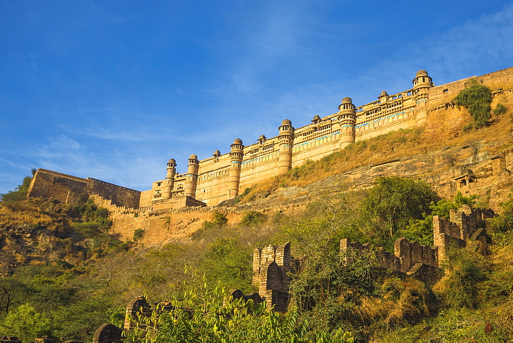 Man Singh Palace, Gwalior Fort, Gwalior, Madhya Pradesh, India, Asia