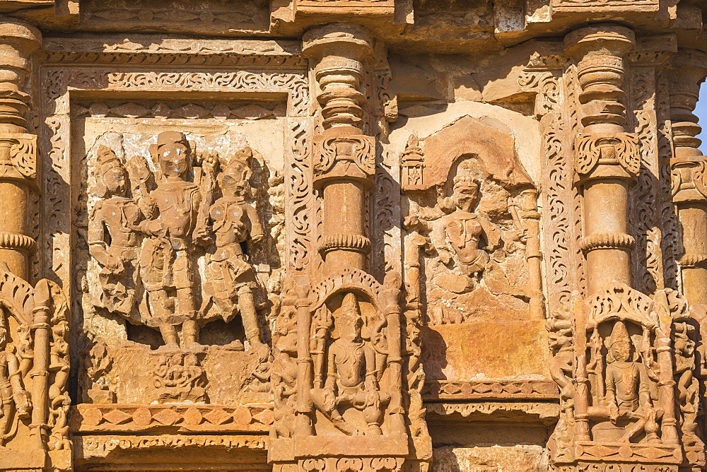 Sasbahu Temple, Gwalior Fort, Gwalior, Madhya Pradesh, India, Asia