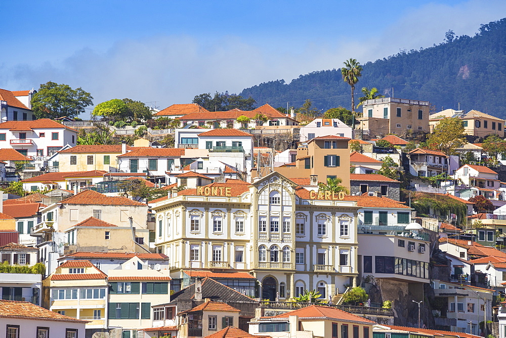 View of city, Funchal, Madeira, Portugal, Atlantic, Europe