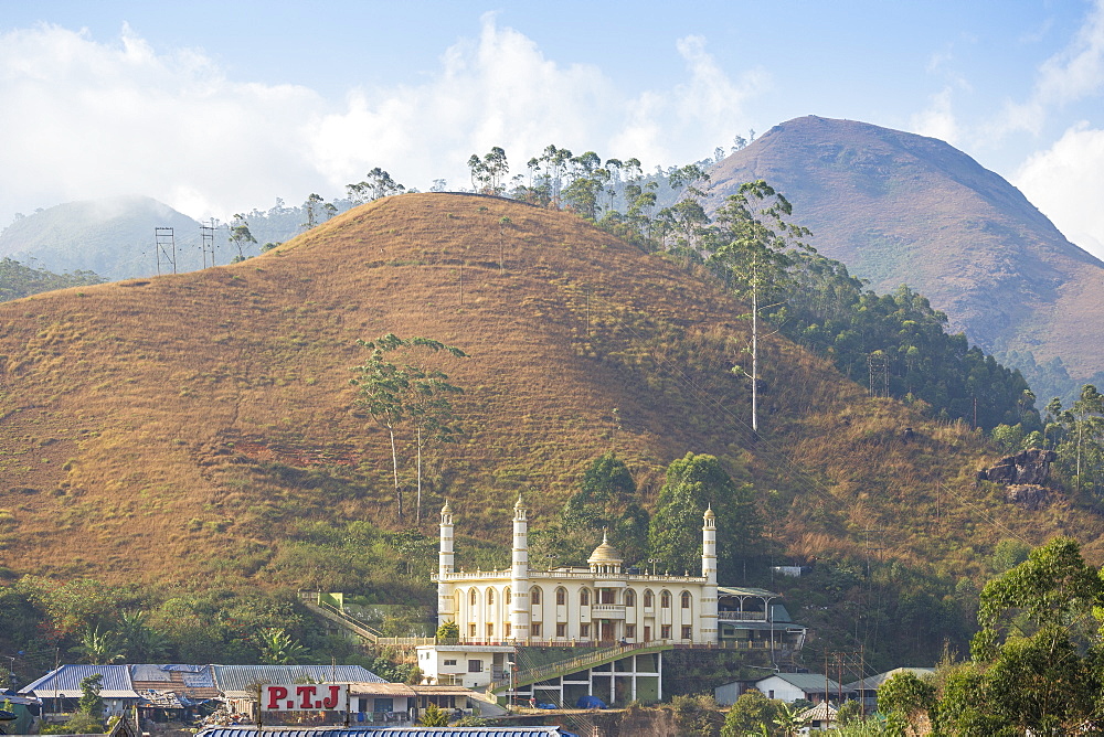 Munnar Juma Masjid (Mosque), Munnar, Kerala, India, Asia