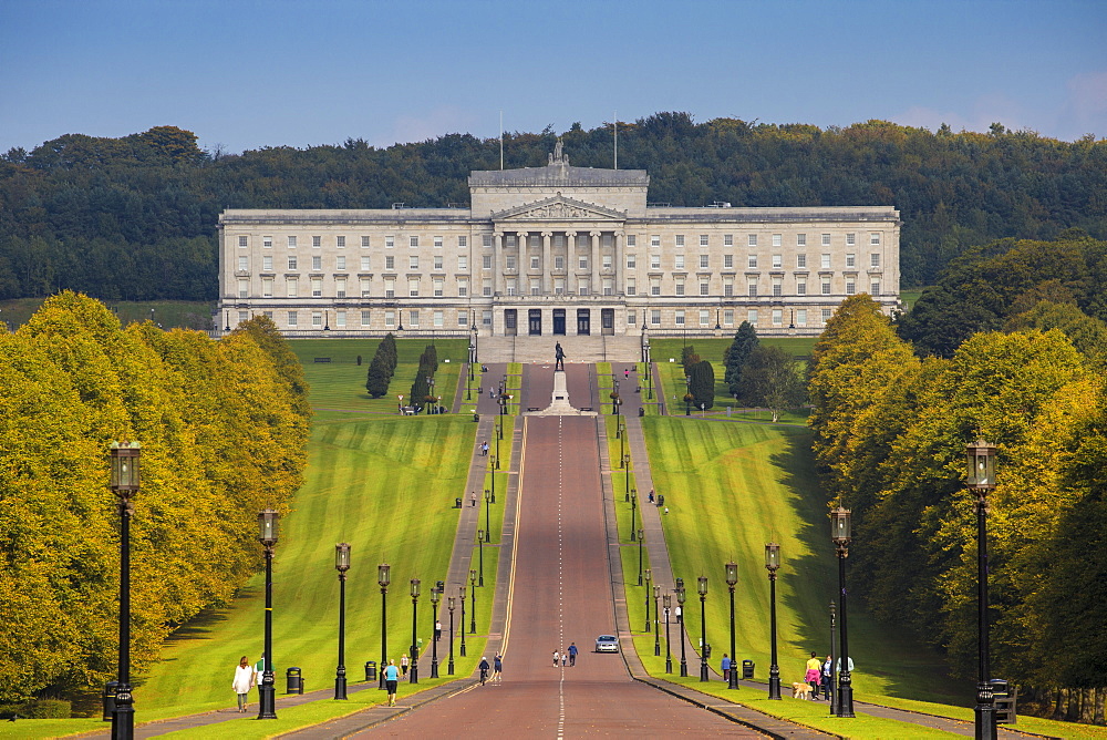 Stormont Parliament Buildings, Belfast, Ulster, Northern Ireland, United Kingdom, Europe