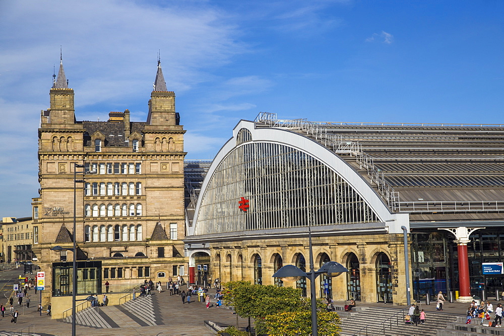 Liverpool Lime Street Railway Station, Liverpool, Merseyside, England, United Kingdom, Europe