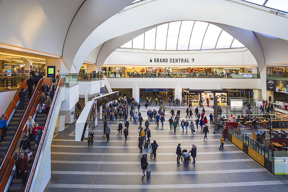 Birmingham New Street Grand Central Station, Birmingham, West Midlands, England, United Kingdom, Europe