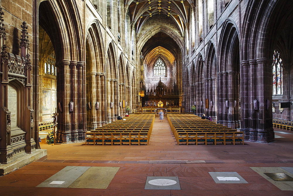 Chester Cathedral, Chester, Cheshire, England, United Kingdom, Europe