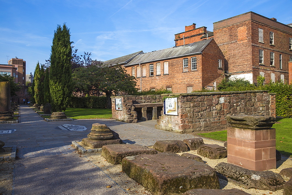 Chester Roman Gardens, Chester, Cheshire, England, United Kingdom, Europe