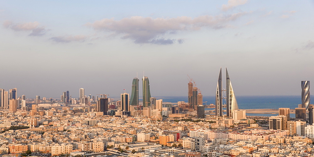 City skyline, Manama, Bahrain, Middle East