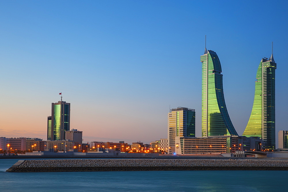 Bahrain Financial Harbour, Harbour Towers, Manama, Bahrain, Middle East