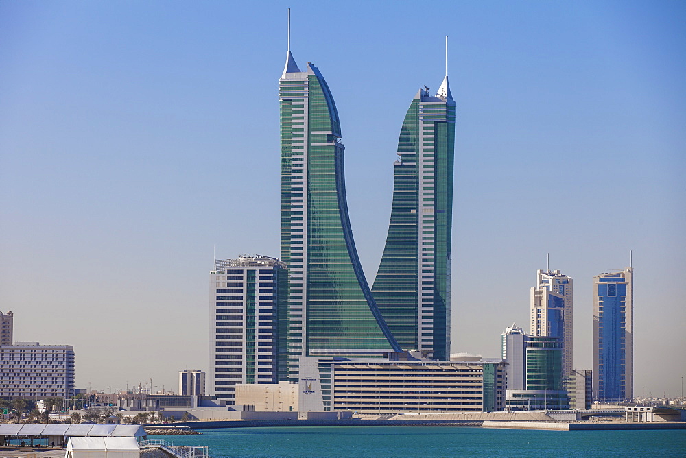 Bahrain Financial Harbour, Harbour Towers, Manama, Bahrain, Middle East