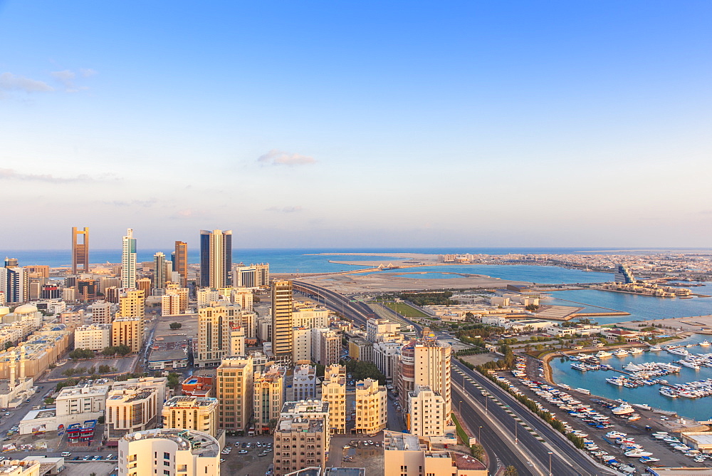 City skyline, Manama, Bahrain, Middle East