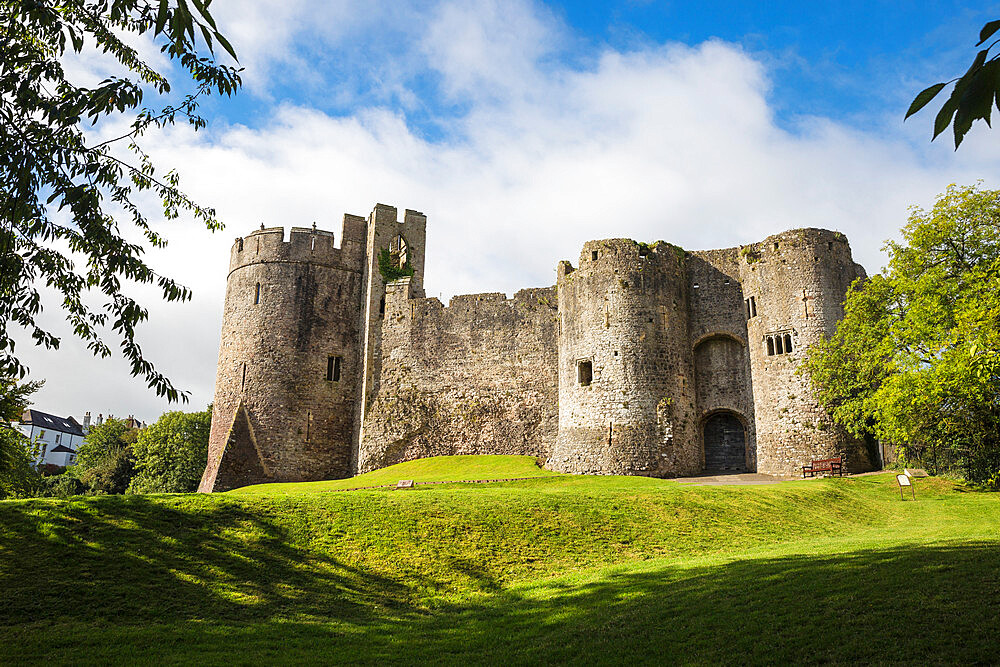 Chepstow Castle, Chepstow, Monmouthshire, Wales, United Kingdom, Europe