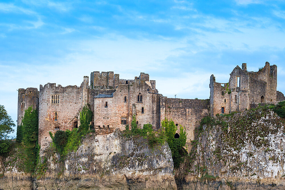 Chepstow Castle, Chepstow, Monmouthshire, Wales, United Kingdom, Europe