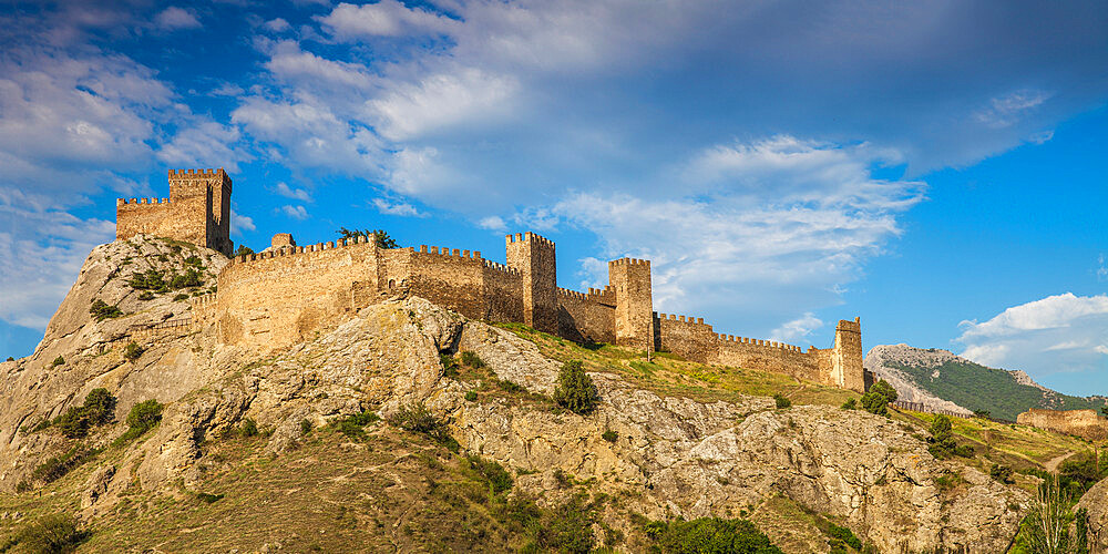 Genoese fortress, Sudak, Crimea, Ukraine, Europe