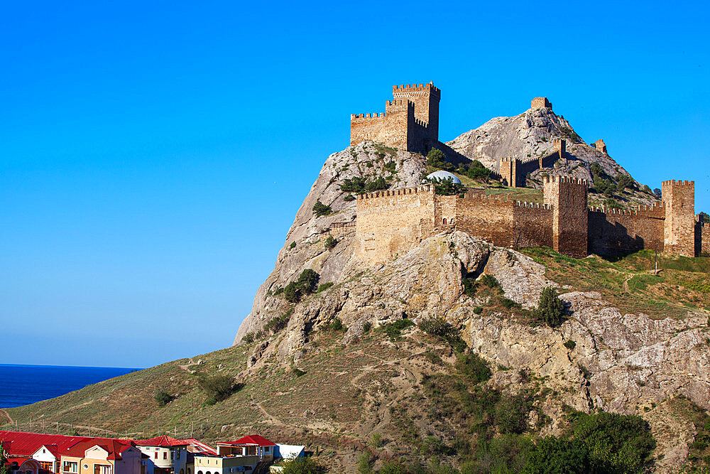 Genoese fortress, Sudak, Crimea, Ukraine, Europe