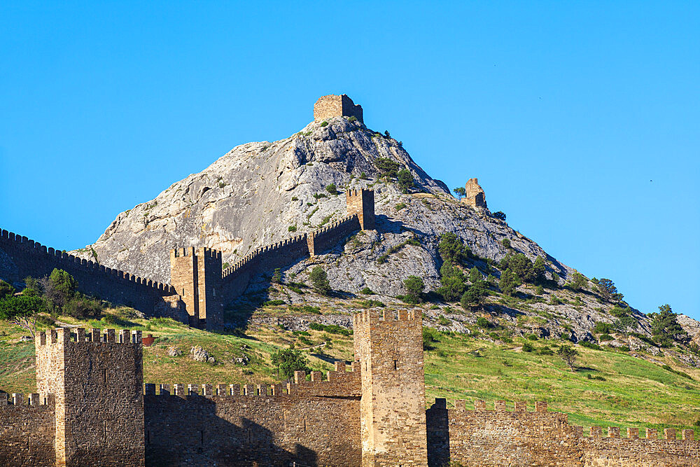 Genoese fortress, Sudak, Crimea, Ukraine, Europe