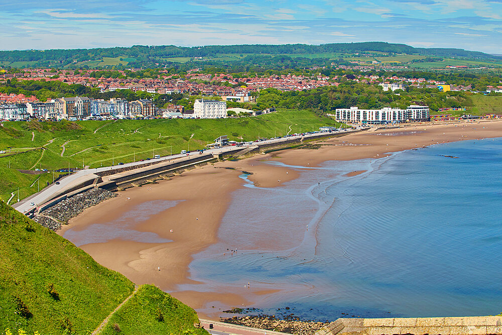 View of North Bay, Scarborough, Yorkshire, England, United Kingdom, Europe