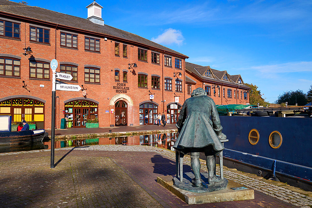 Canal Basin, Coventry, West Midlands, England, United Kingdom, Europe