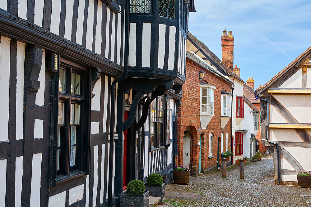 Church Street, Ledbury, Herefordshire, England, United Kingdom, Europe