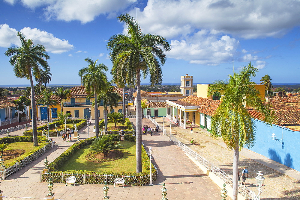 Plaza Mayor, Trinidad, UNESCO World Heritage Site, Sancti Spiritus Province, Cuba, West Indies, Caribbean, Central America