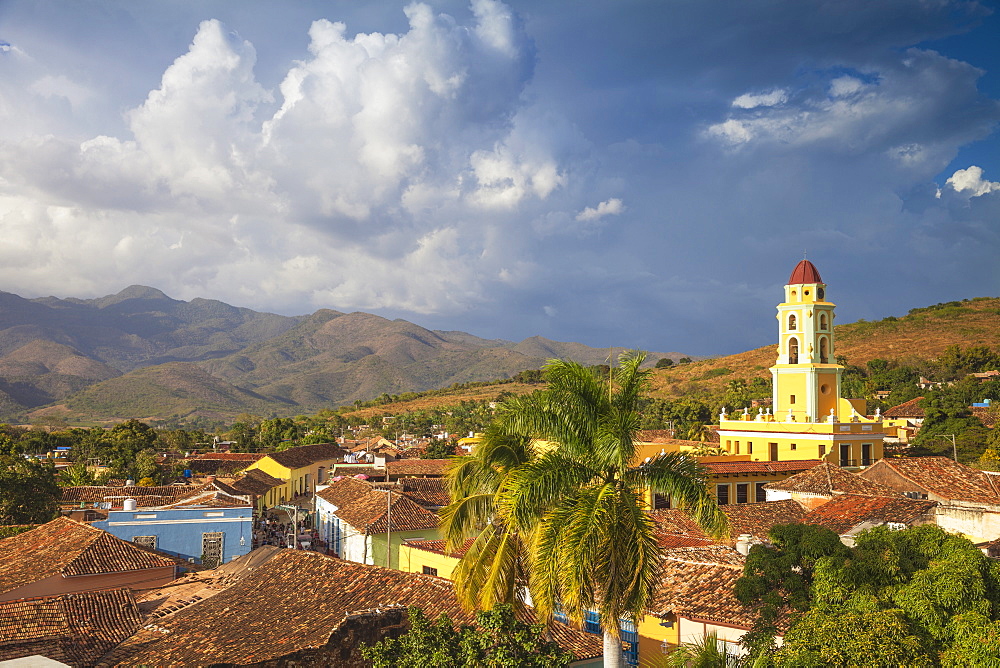 View of Museo de la Lucha Contra Bandidos, the former convent of San Francisco de Assisi, Trinidad, UNESCO World Heritage Site, Sancti Spiritus Province, Cuba, West Indies, Caribbean, central America