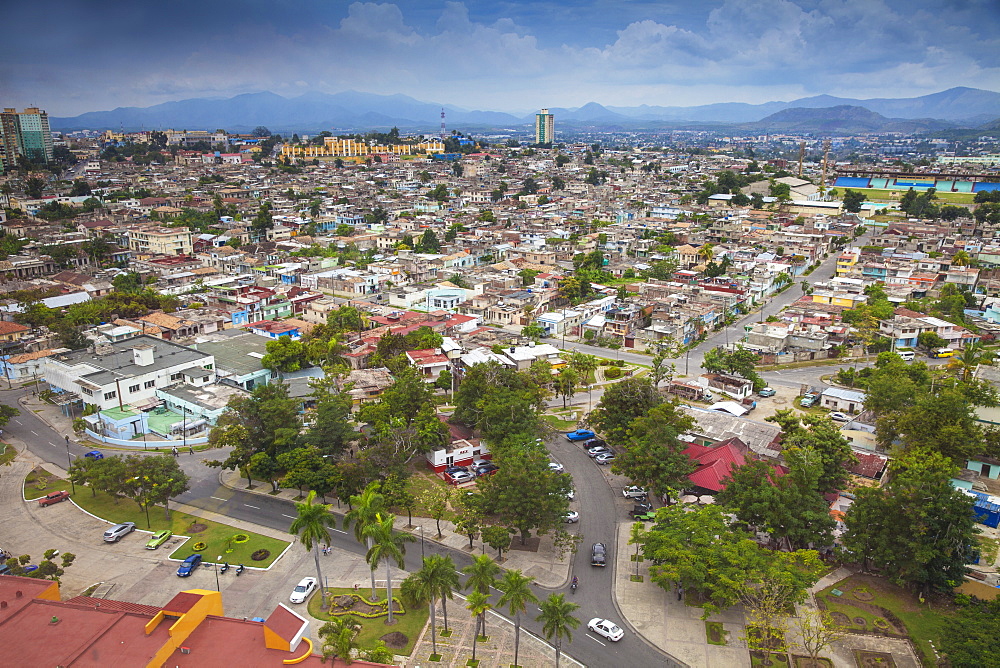 City view, Santiago de Cuba, Santiago de Cuba Province, Cuba, West Indies, Caribbean, Central America