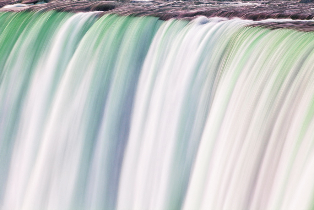 Horseshoe Falls, Niagara Falls, Niagara, border of New York State, and Ontario, Canada, North America