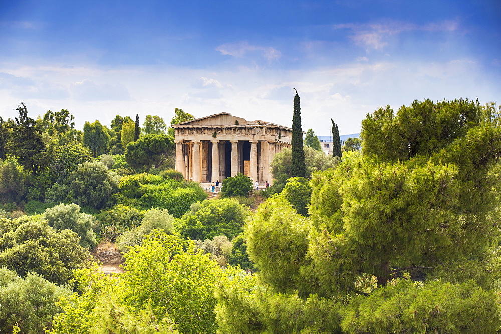 Temple of Hephaestus, The Agora, Athens, Greece, Europe