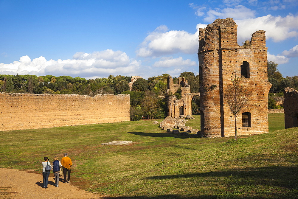 Villa de Massenzio, Ancient Appian Way, Rome, Lazio, Italy, Europe