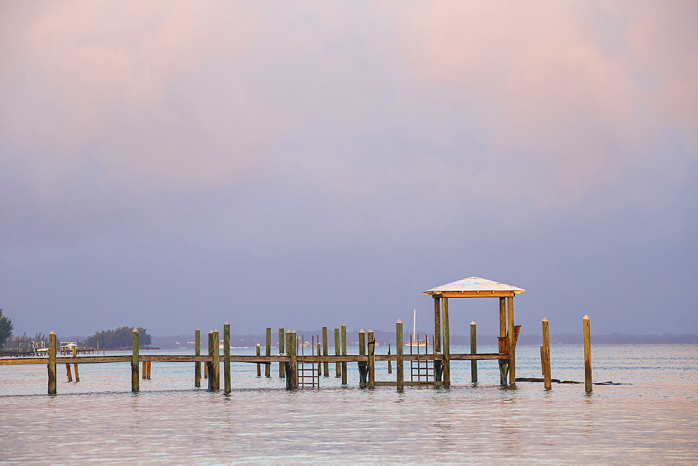 Marsh Harbour, Pier, Great Abaco, Abaco Islands, Bahamas, West Indies, Central America