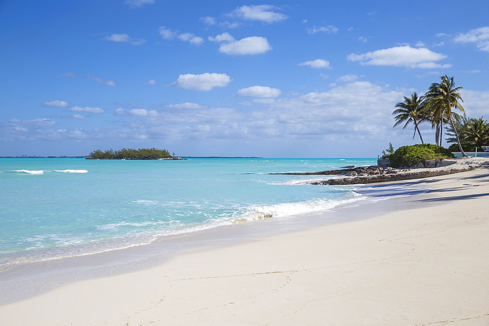 Beach at Treasure Cay, Great Abaco, Abaco Islands, Bahamas, West Indies, Central America