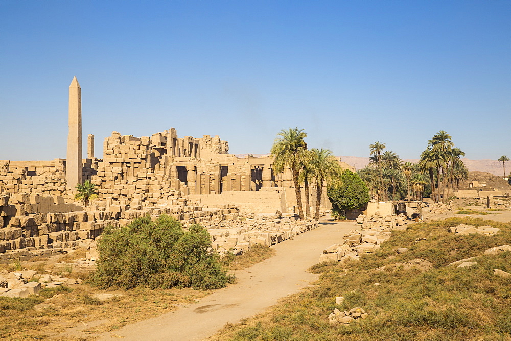 Karnak Temple, UNESCO World Heritage Site, near Luxor, Egypt, North Africa, Africa