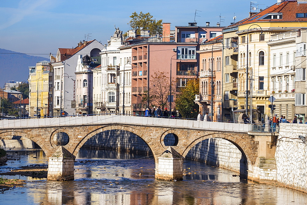 Latin Bridge, Sarajevo, Bosnia and Herzegovina, Europe