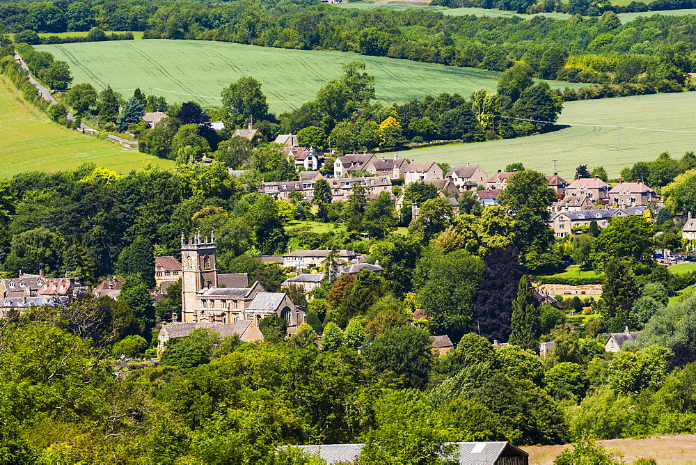 St. Peter and St. Paul Church in Blockley, a traditional village in The Cotswolds, Gloucestershire, England, United Kingdom, Europe 