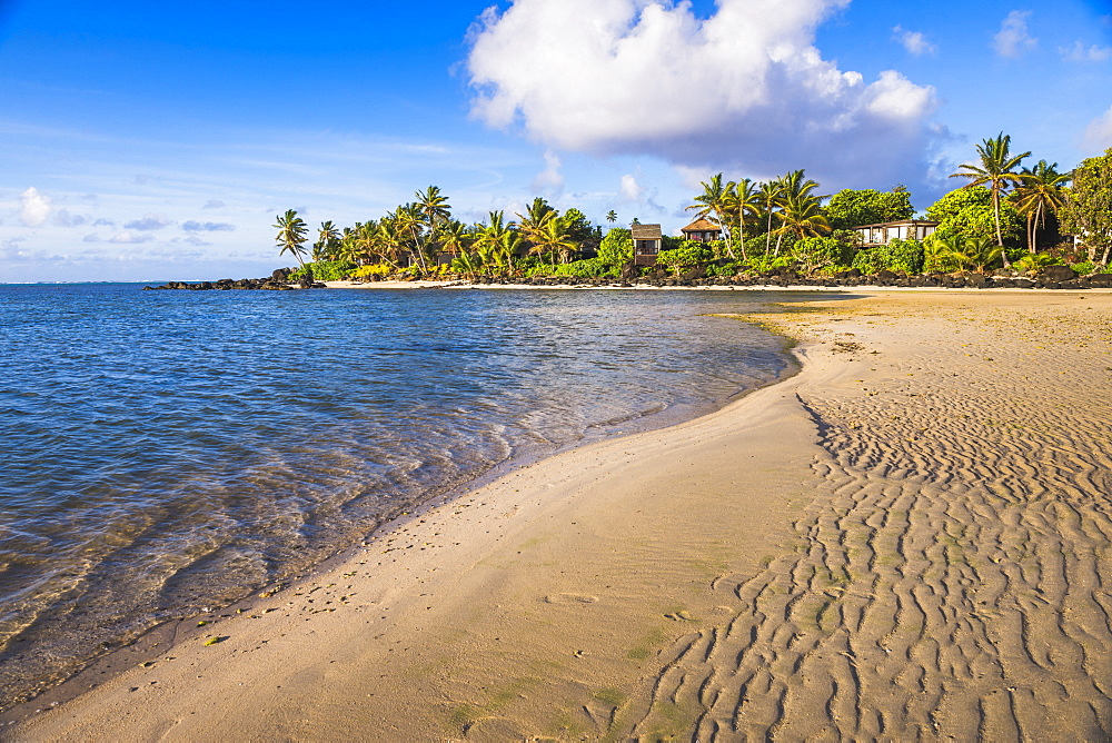 Muri Beach at sunrise, Rarotonga, Cook Islands, South Pacific, Pacific