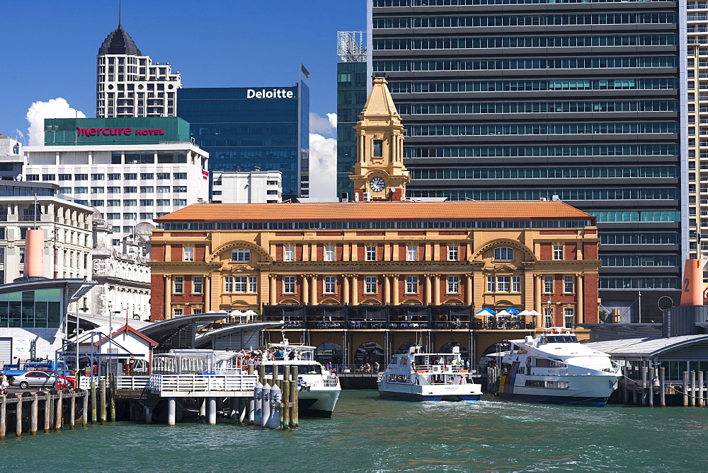 Auckland Ferry Terminal, Auckland, North Island, New Zealand, Pacific