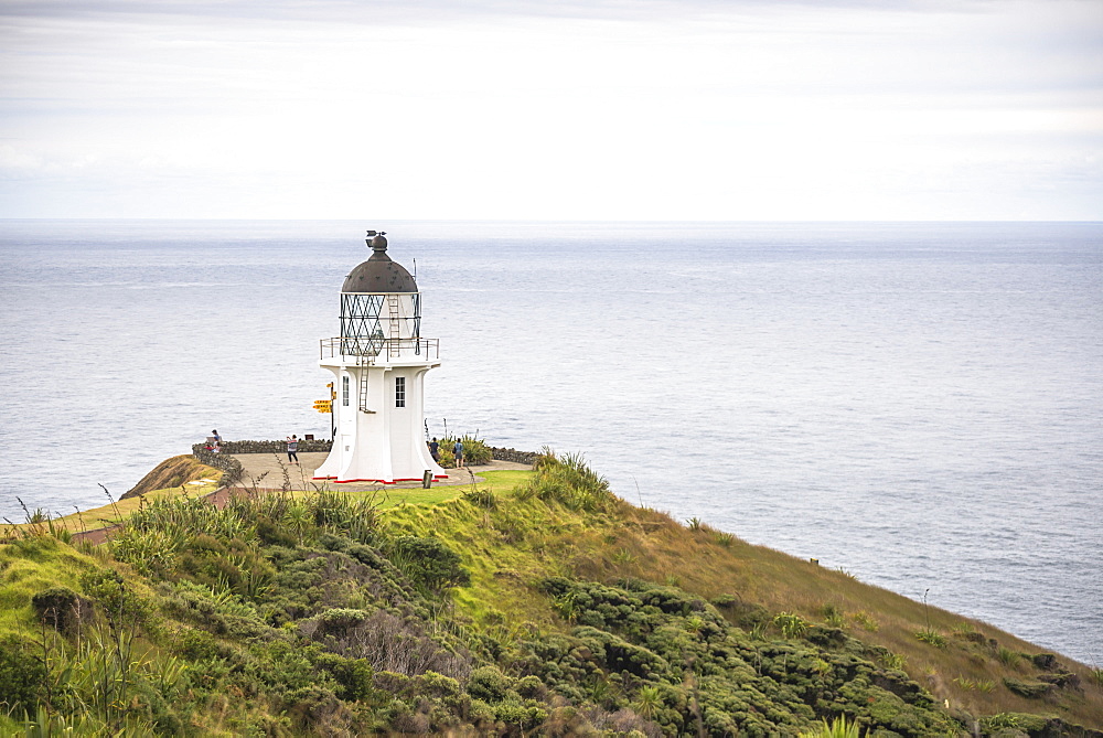 Cape Reinga Lighthouse (Te Rerenga Wairua Lighthouse), Aupouri Peninsula, Northland, North Island, New Zealand, Pacific