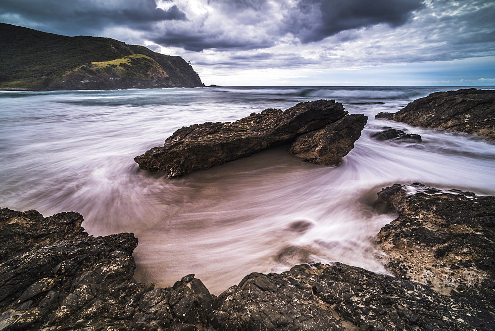 Tapotupotu Bay, Cape Reinga (Te Rerenga Wairua), Aupouri Peninsula, Northland, North Island, New Zealand, Pacific