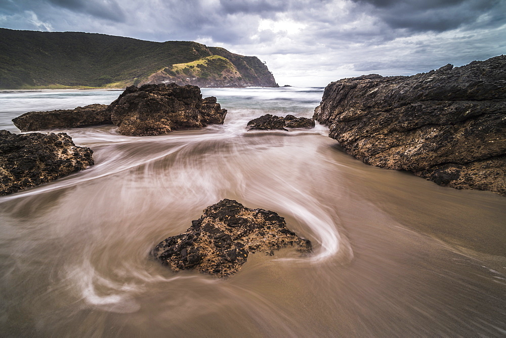 Tapotupotu Bay, Cape Reinga (Te Rerenga Wairua), Aupouri Peninsula, Northland, North Island, New Zealand, Pacific