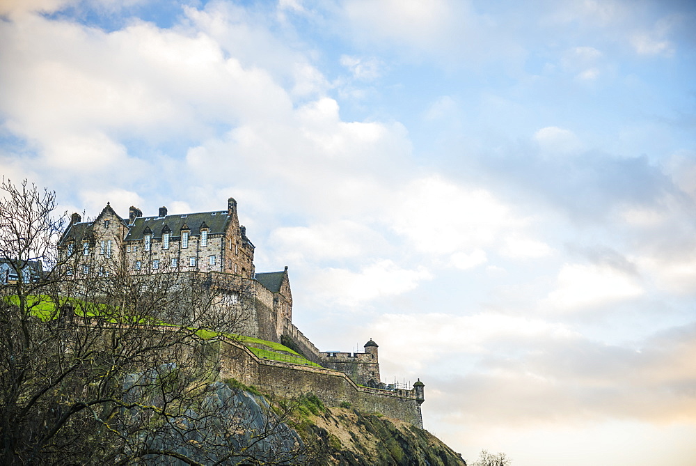 Edinburgh Castle, UNESCO World Heritage Site, Edinburgh, Scotland, United Kingdom, Europe