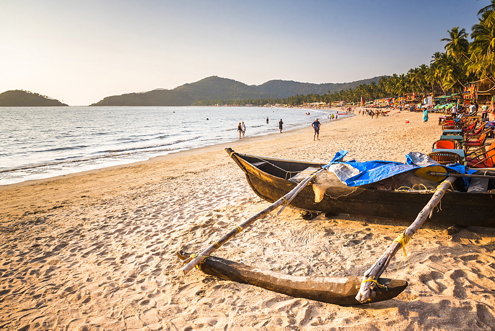 Palolem Beach, Goa, India, Asia