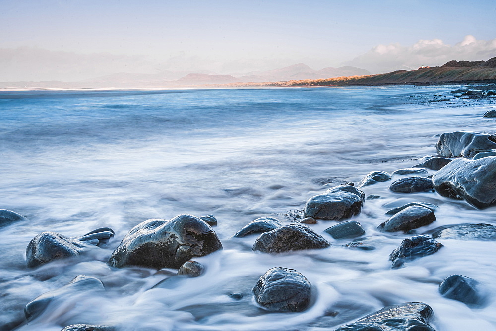 Harlech Beach, Snowdonia National Park, Gwynedd, North Wales, Wales, United Kingdom, Europe