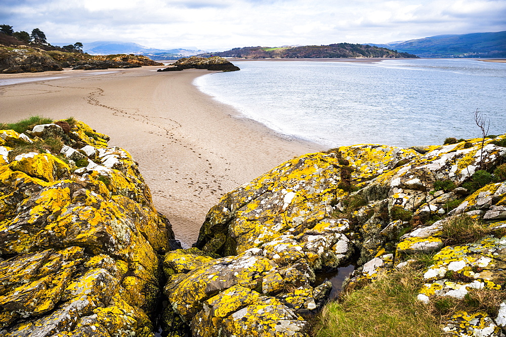 Borth Y Gest Beach, Snowdonia National Park, Gwynedd, North Wales, Wales, United Kingdom, Europe