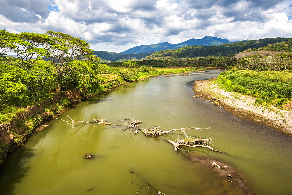 River Tarcoles, Punta Arenas Region, Costa Rica, Central America