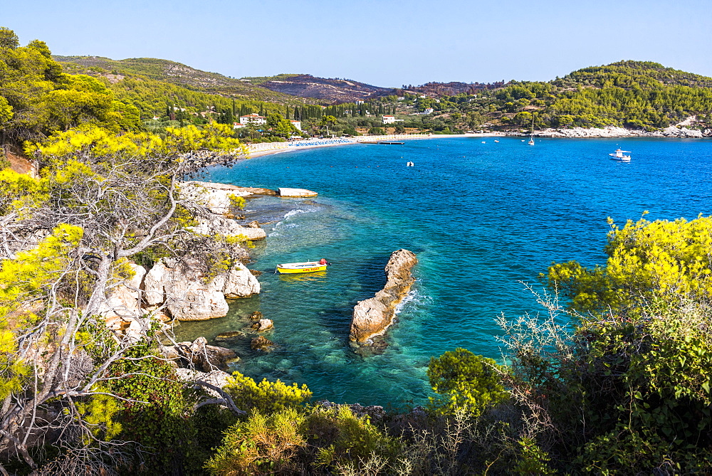 Spetses, Saronic Islands, Attica Region, Aegean Coast, Greek Islands, Greece, Europe