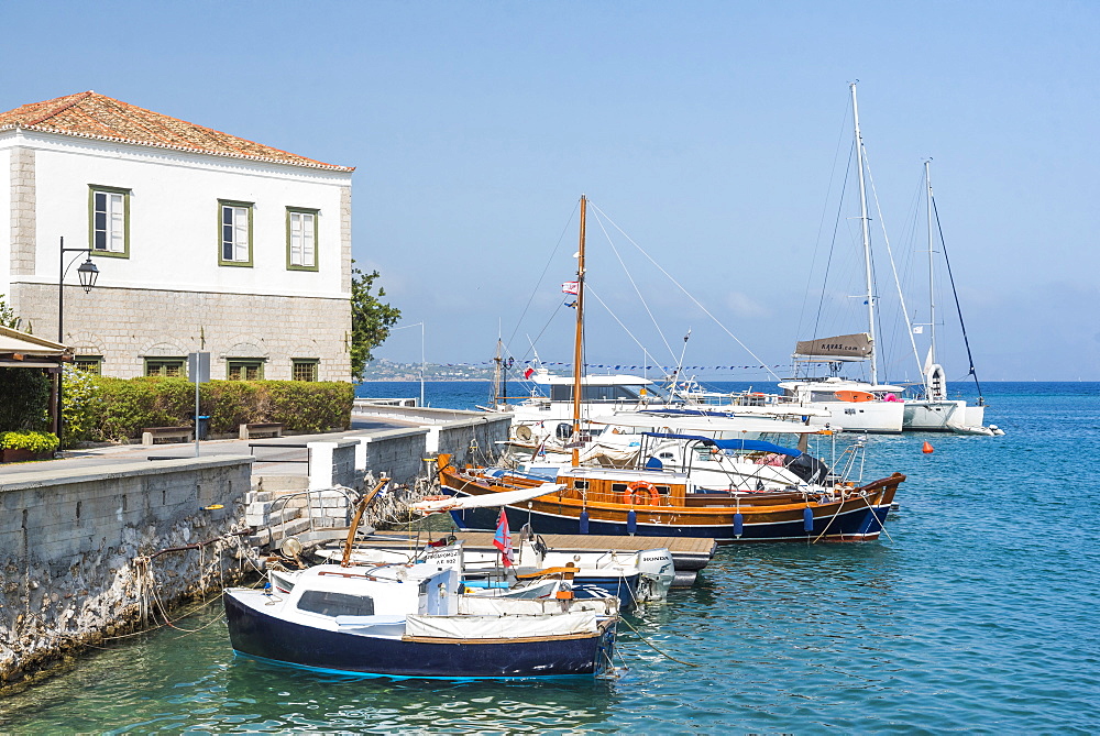 Spetses, Saronic Islands, Attica Region, Aegean Coast, Greek Islands, Greece, Europe