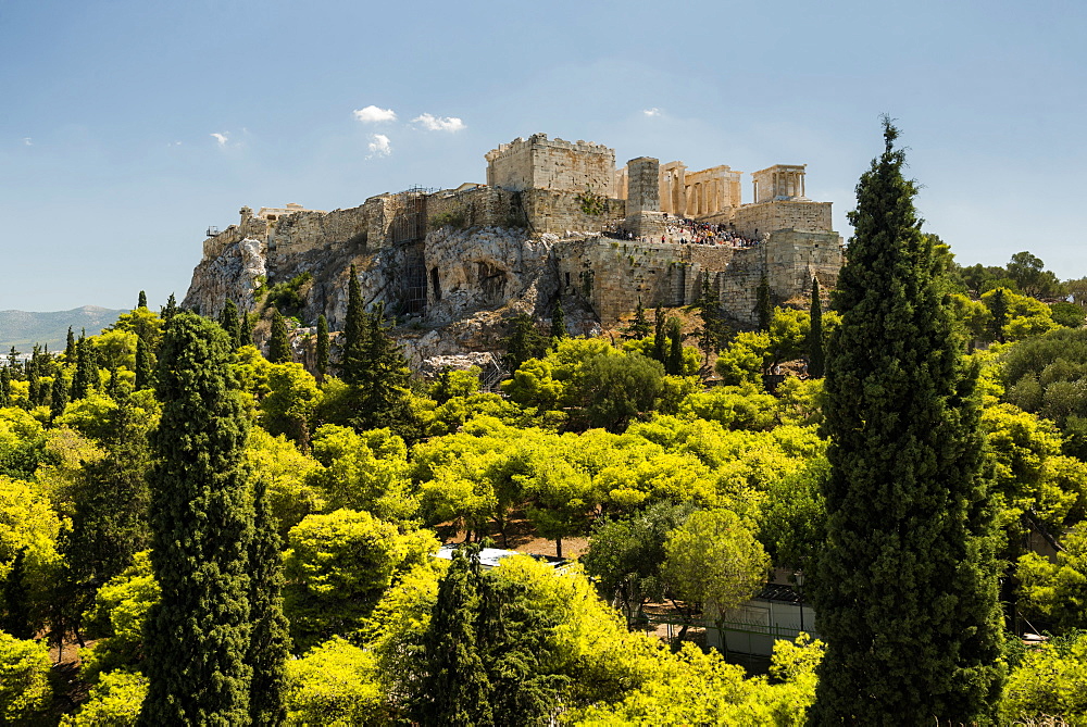 Acropolis, UNESCO World Heritage Site, Athens, Attica Region, Greece, Europe